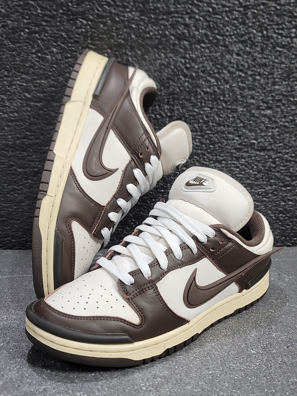 Nike Dunk Low "Twist Baroque Brown" Wmns 8.5 Fast Shipping